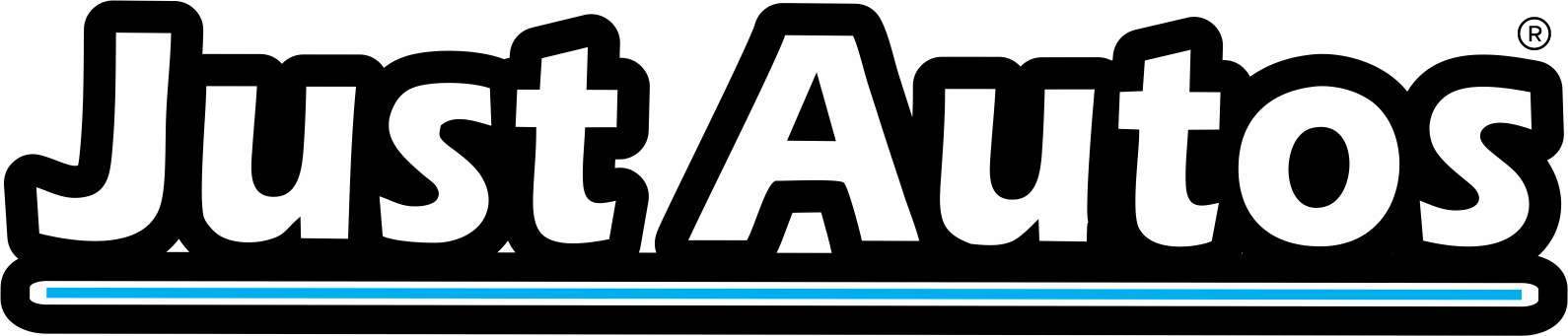 Just Autos Logo (R) - Black-